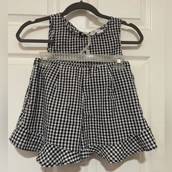 Necessary Objects Other - Necessary Objects Gingham Short Set